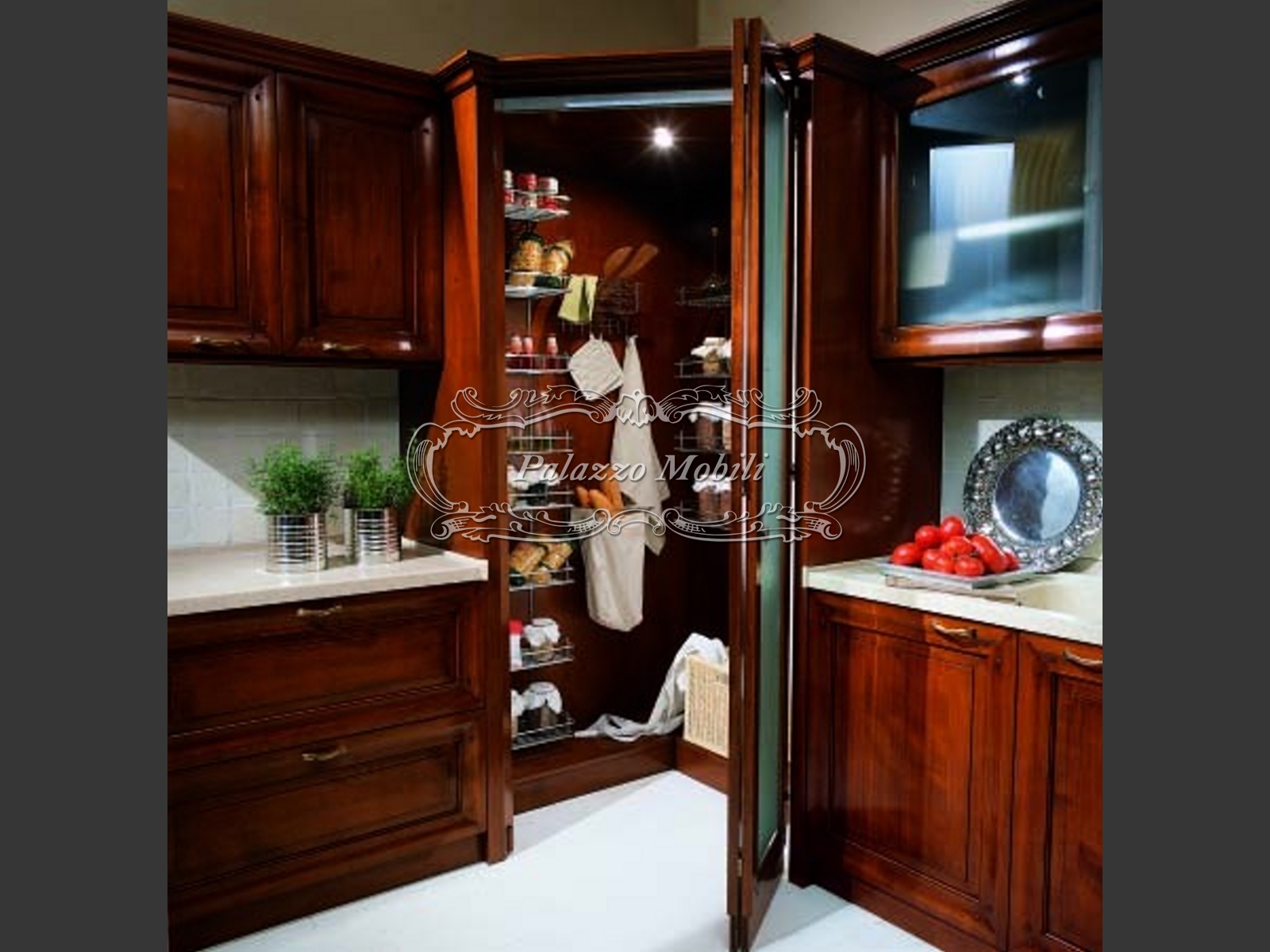 Угловой шкаф для кухни, система хранения BAMAX ALTAMAREA 4