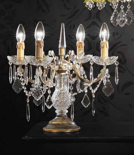 ЛАМПА НАСТОЛЬНАЯ BEBY ITALY OLD STYLE 3312/4L