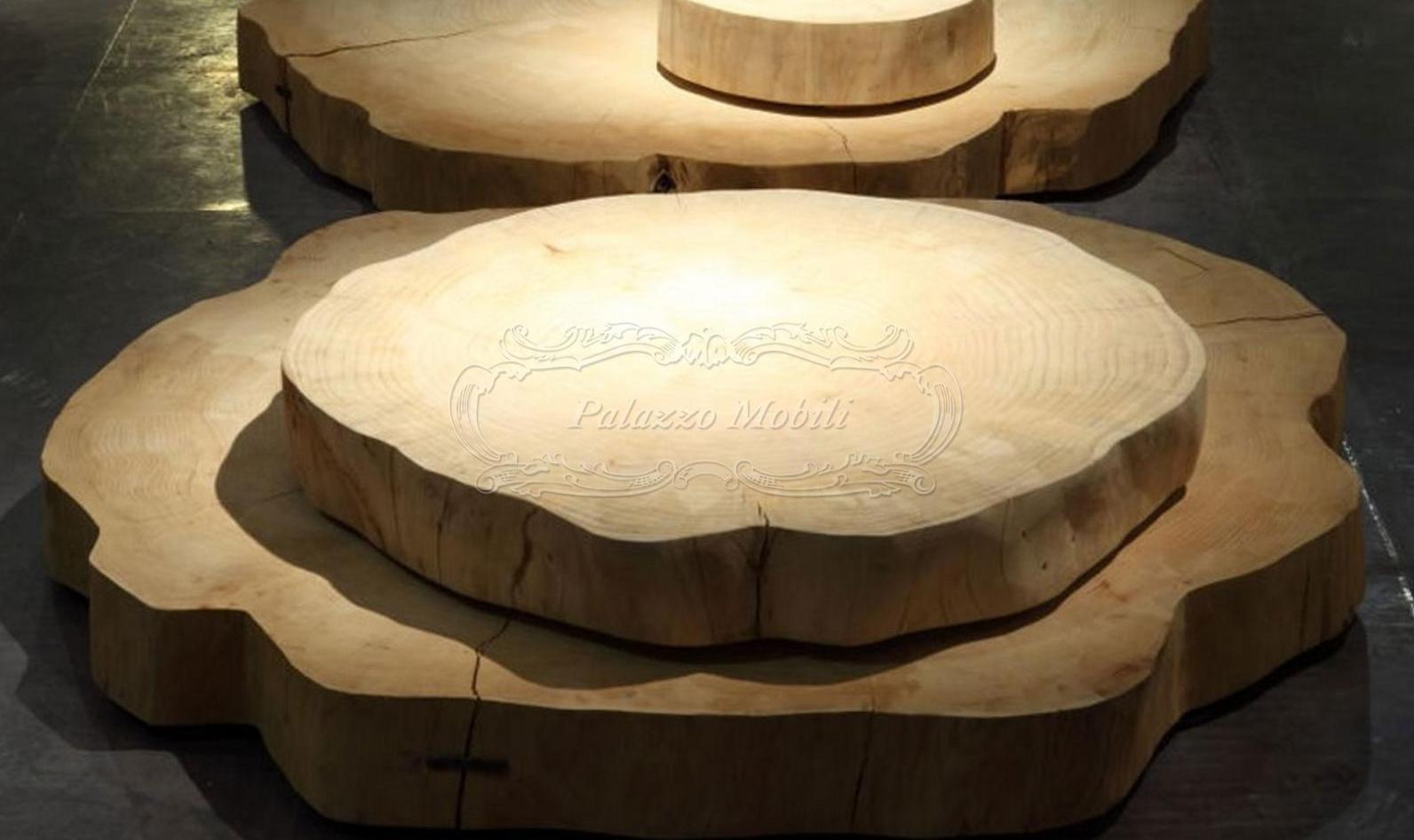 Стол журнальный BAXTER NATURAL SLICE