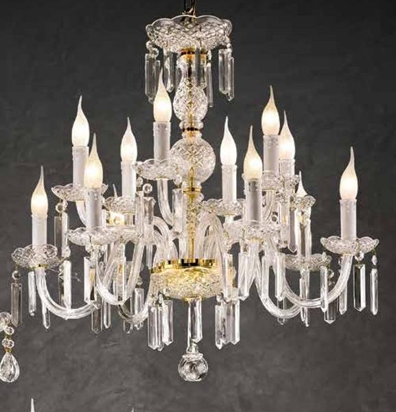 ЛЮСТРА BEBY ITALY CRYSTAL 335/6+3