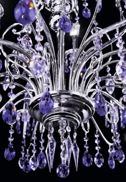 ЛЮСТРА BEBY ITALY VIOLET 0118B02