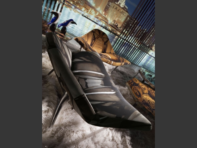 КРЕСЛО ROBERTO CAVALLI WINGS 02