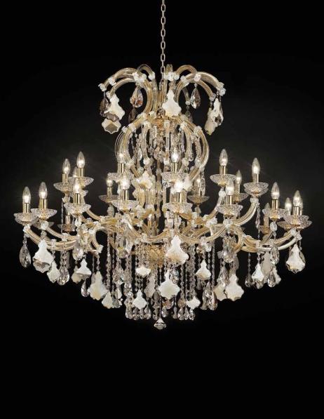 ЛЮСТРА BEBY ITALY NUOVO VINTAGE 9051/18+12+6Led
