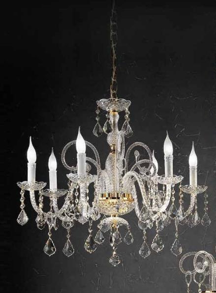 ЛЮСТРА BEBY ITALY CRYSTAL 300/6