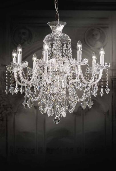 ЛЮСТРА BEBY ITALY CRYSTAL 7500/8